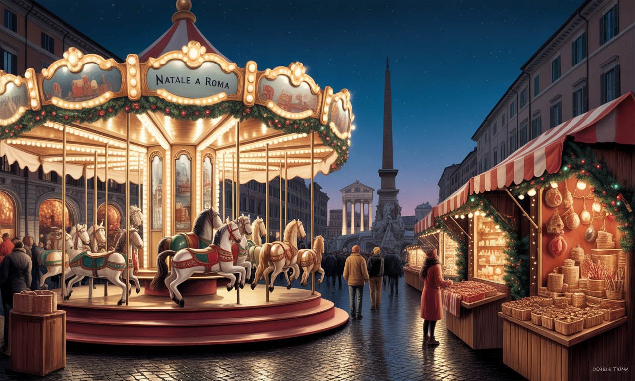 découvrez la magie des fêtes en visitant les marchés de noël incontournables de rome : ambiance chaleureuse, artisanat local et spécialités gourmandes vous attendent pour un séjour inoubliable !