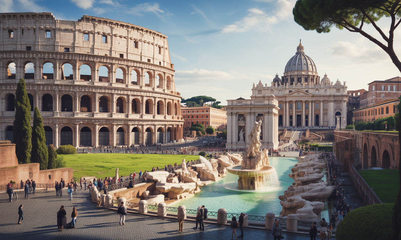 découvrez les lieux incontournables à rome à visiter absolument lors de votre séjour. histoire, culture et trésors architecturaux vous attendent dans la ville éternelle pour un voyage inoubliable.