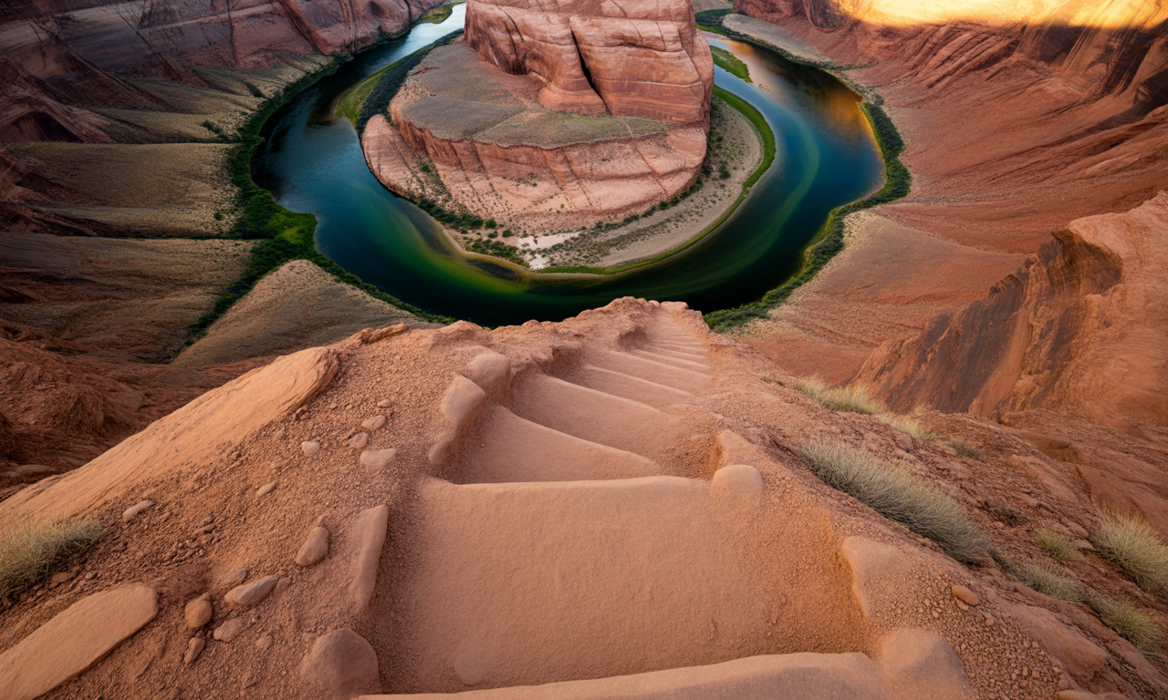 découvrez la majestueuse horseshoe bend en arizona, une courbe spectaculaire du fleuve colorado offrant des panoramas inoubliables et des couleurs naturelles étonnantes. une merveille géologique à ne pas manquer lors de votre voyage !