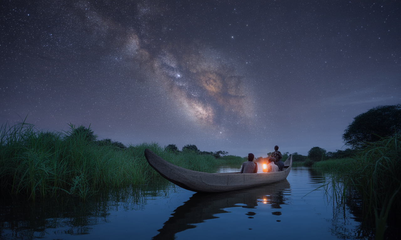 découvrez une aventure inoubliable sur le fleuve tsiribihina à madagascar : embarquez en pirogue et passez une nuit magique sous les étoiles au cœur de paysages sauvages et préservés.