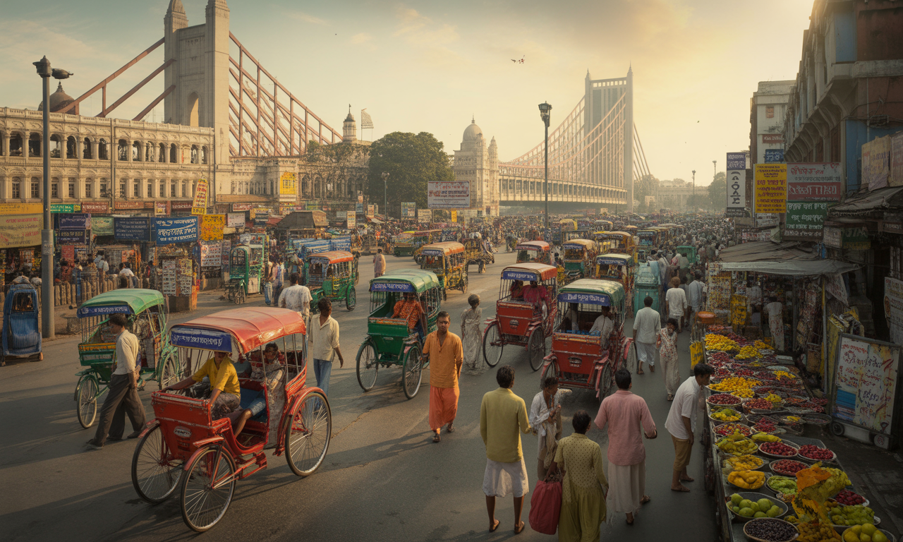 explorez kolkata, l'âme vibrante de l'inde, entre richesses culturelles, architecture coloniale et marchés animés pour une expérience inoubliable.