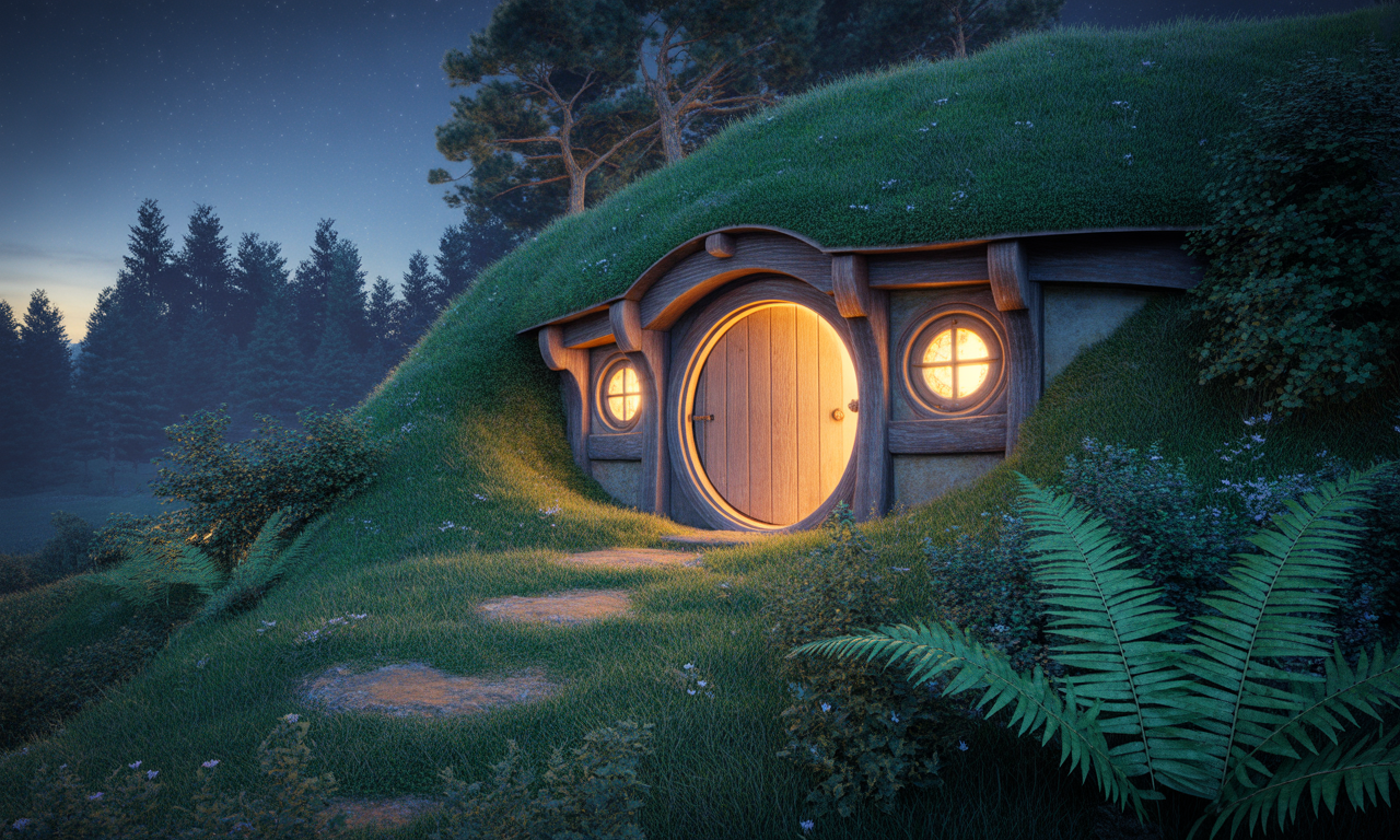 découvrez une expérience unique en pleine nature avec une évasion nocturne dans une maison de hobbit au cœur des magnifiques vosges. un séjour féérique vous attend !