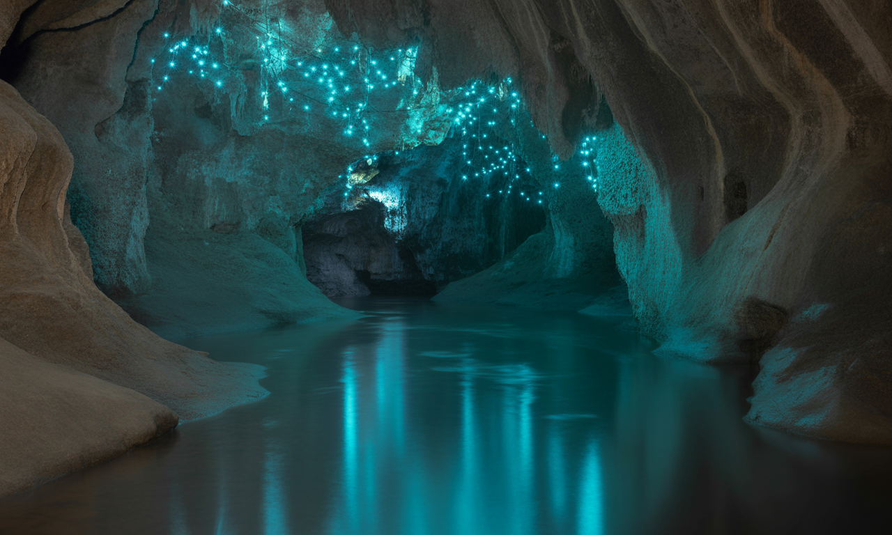 découvrez la magie de la grotte de waitomo en nouvelle-zélande, où des milliers de vers luisants illuminent les formations rocheuses, offrant une expérience souterraine unique et fascinante.