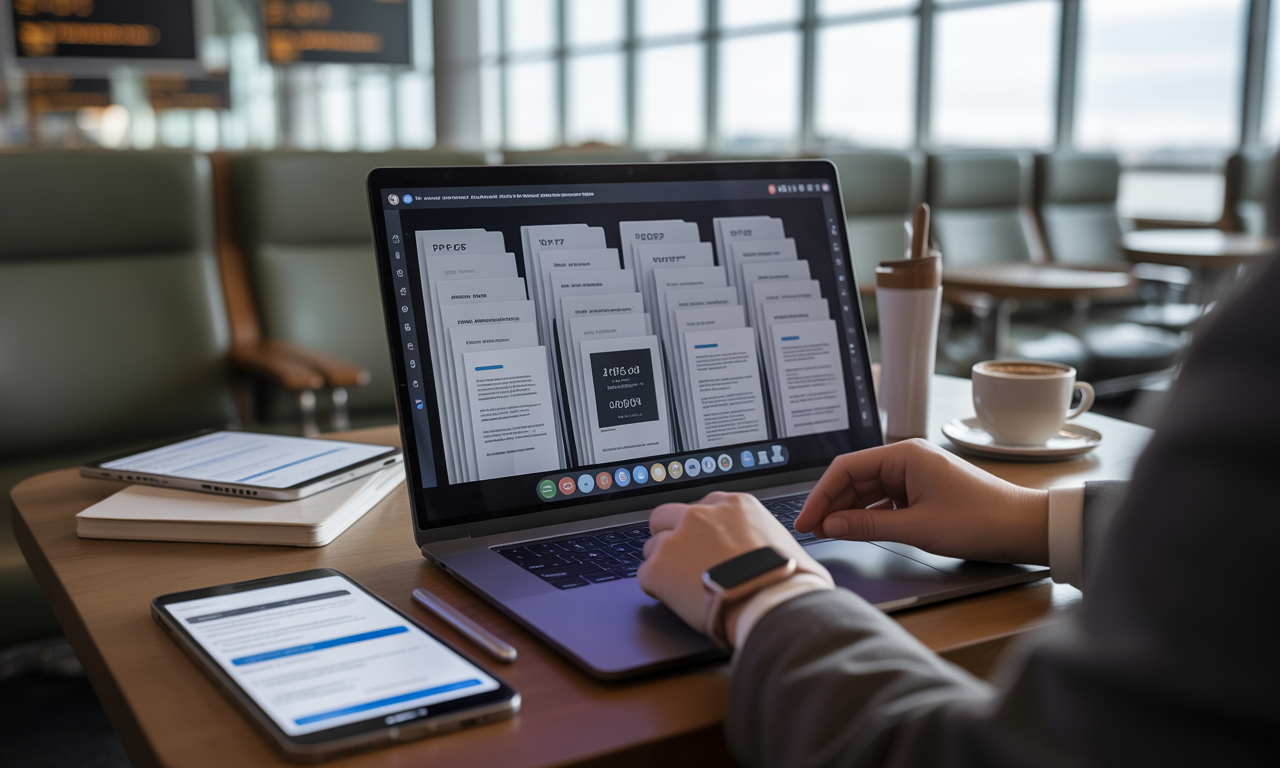 découvrez nos astuces pratiques pour organiser et gérer efficacement vos documents pdf lors de vos déplacements. simplifiez votre voyage en restant toujours prêt avec vos fichiers numériques.