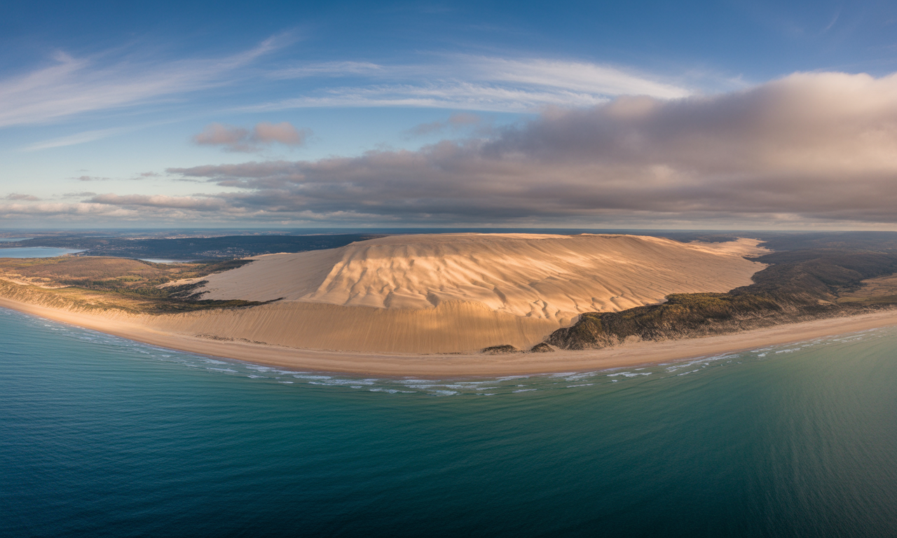 À la Découverte de la Dune du Pilat : un Joyau Naturel Français 1 explorez la dune du pilat, le plus grand banc de sable d'europe, et découvrez un joyau naturel incontournable en france alliant paysages spectaculaires, biodiversité unique et activités de plein air.