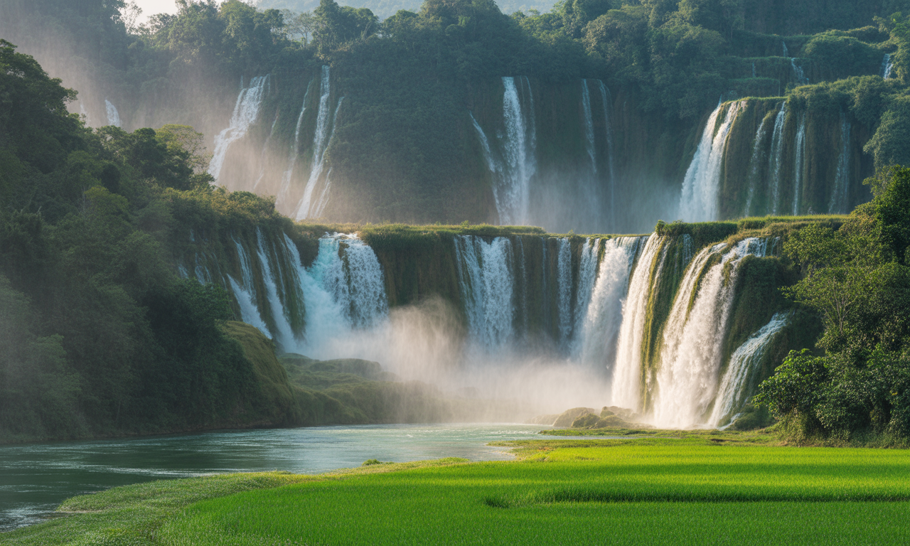 explorez les magnifiques chutes de ban gioc au viêt nam, un site naturel impressionnant alliant beauté spectaculaire et patrimoine culturel riche.