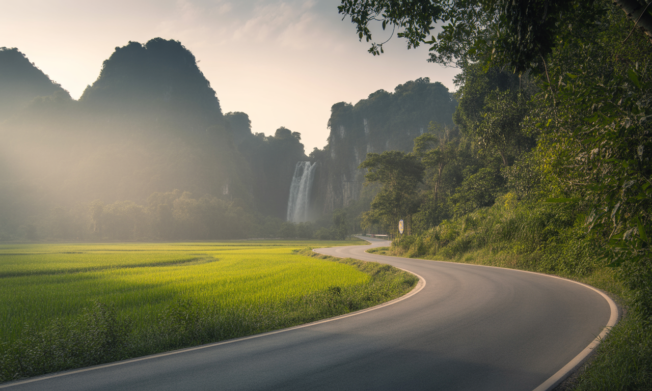 découvrez la beauté spectaculaire des chutes de ban gioc au viêt nam, un site naturel impressionnant alliant cascades majestueuses et paysages époustouflants.