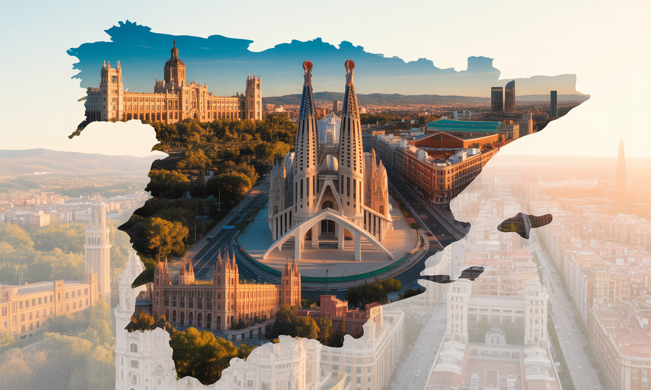 découvrez la carte détaillée de l'espagne, avec un guide complet des régions et des principales villes pour mieux explorer ce pays riche en culture et en histoire.