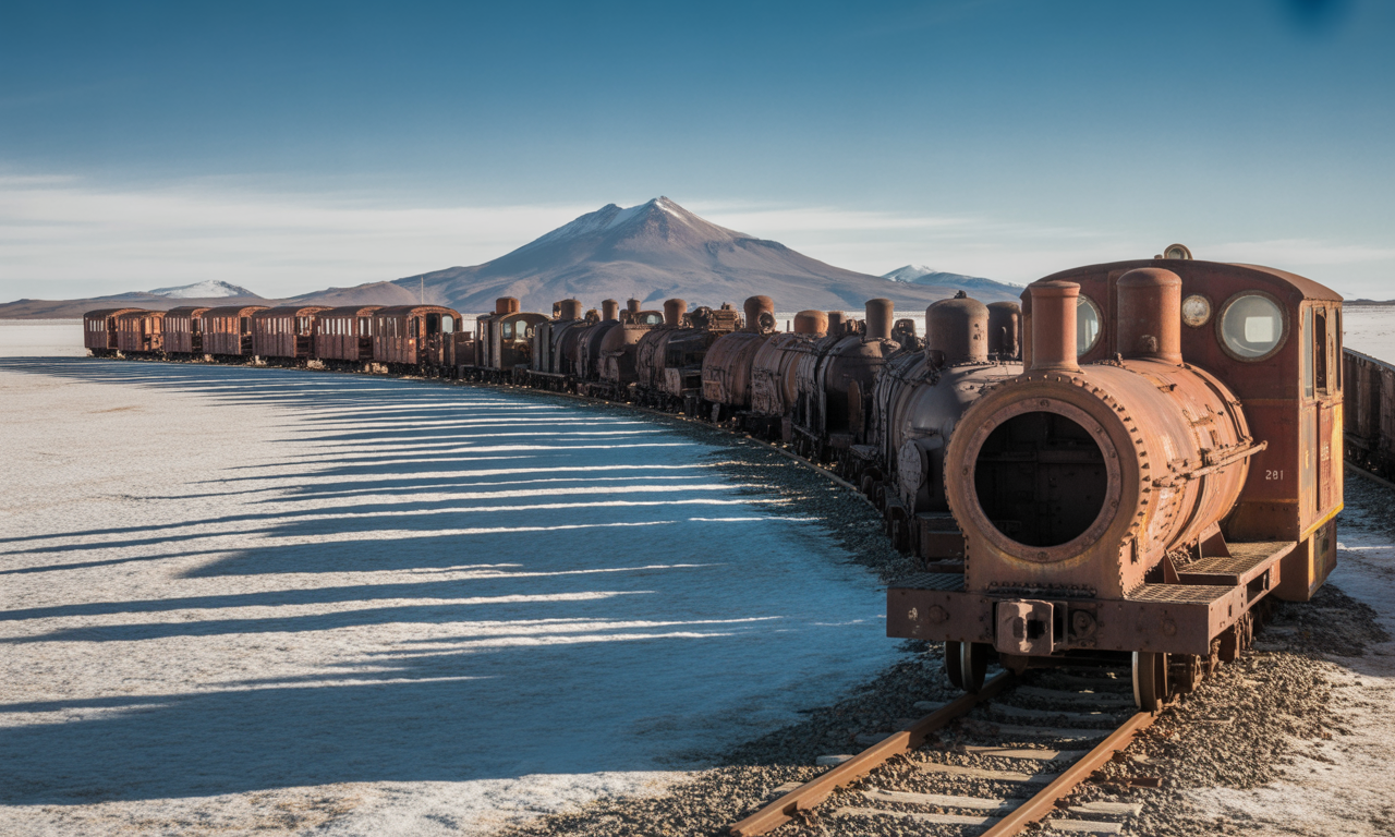 explorez uyuni, la ville magique de bolivie, célèbre pour ses paysages surréalistes et son désert de sel à couper le souffle. une aventure inoubliable vous attend au cœur de ce lieu unique.
