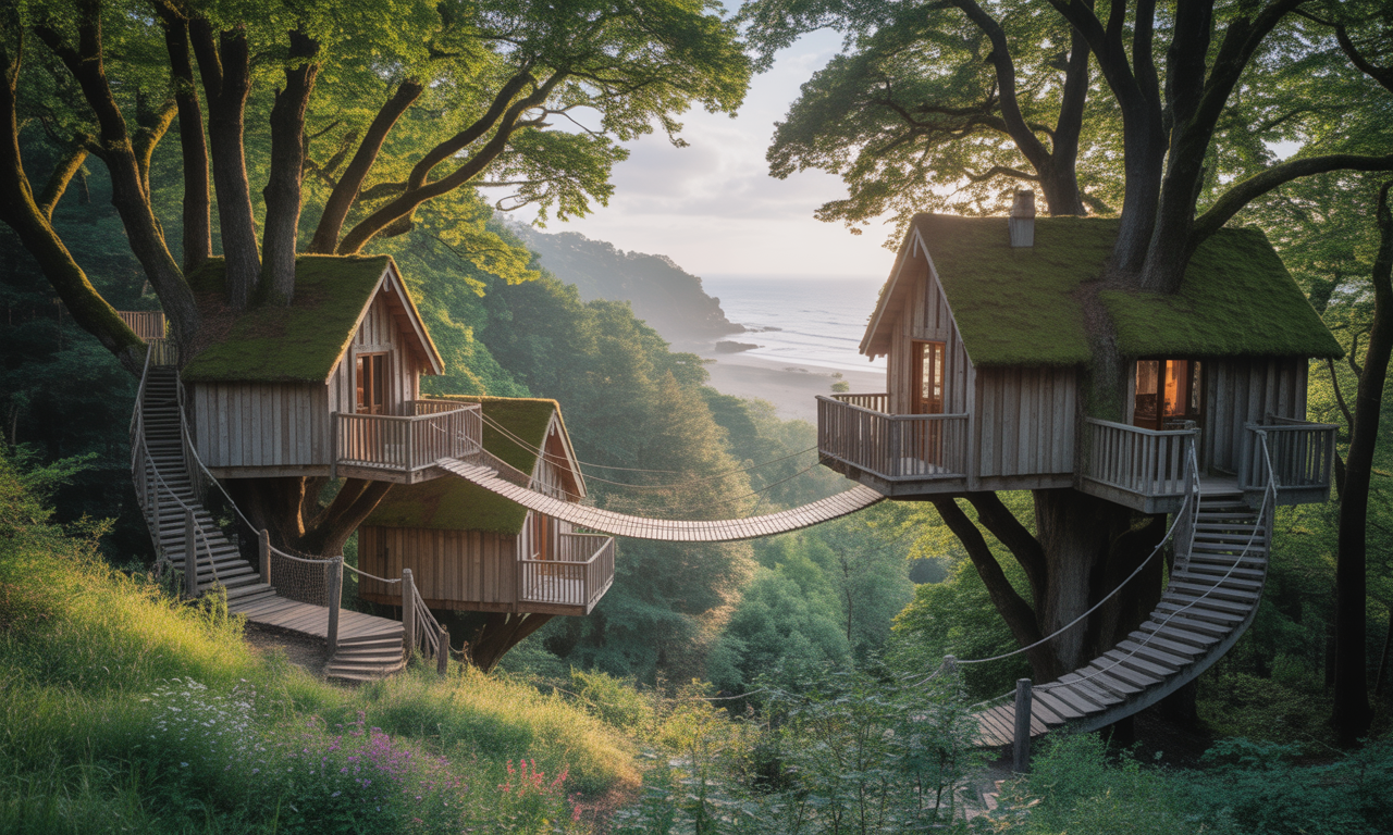 Escape en hauteur : Découvrez les cabanes perchées en Bretagne, au coeur du Morbihan 1 vivez une expérience unique en bretagne avec nos cabanes perchées dans le morbihan. évadez-vous en hauteur pour un séjour nature et insolite au cœur d'une région préservée.