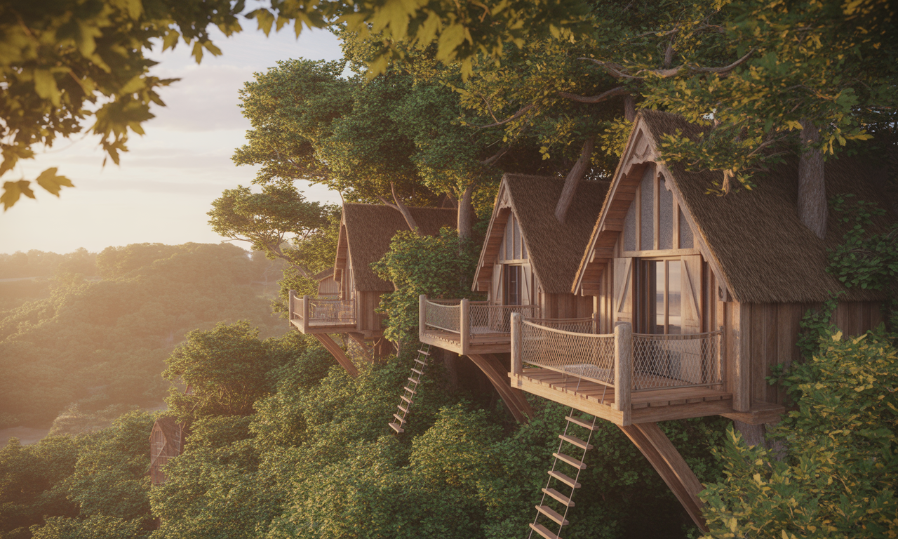 découvrez les cabanes perchées en bretagne, au cœur du morbihan, pour une escape en hauteur unique alliant nature, confort et aventure.