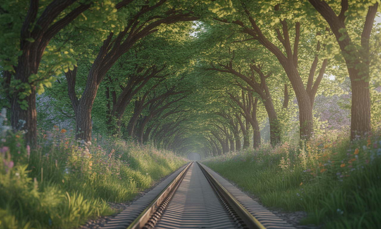 découvrez la magie du tunnel de l'amour en ukraine, un lieu enchanteur où la nature crée un décor féerique parfait pour les promenades romantiques et les souvenirs inoubliables.