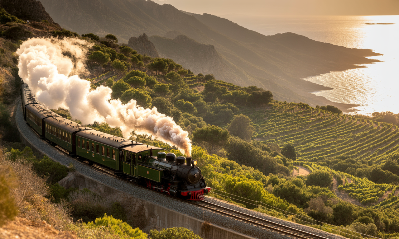 découvrez la corse autrement en train, entre paysages montagneux spectaculaires et magnifiques rivages. une aventure unique qui allie détente et découverte authentique.