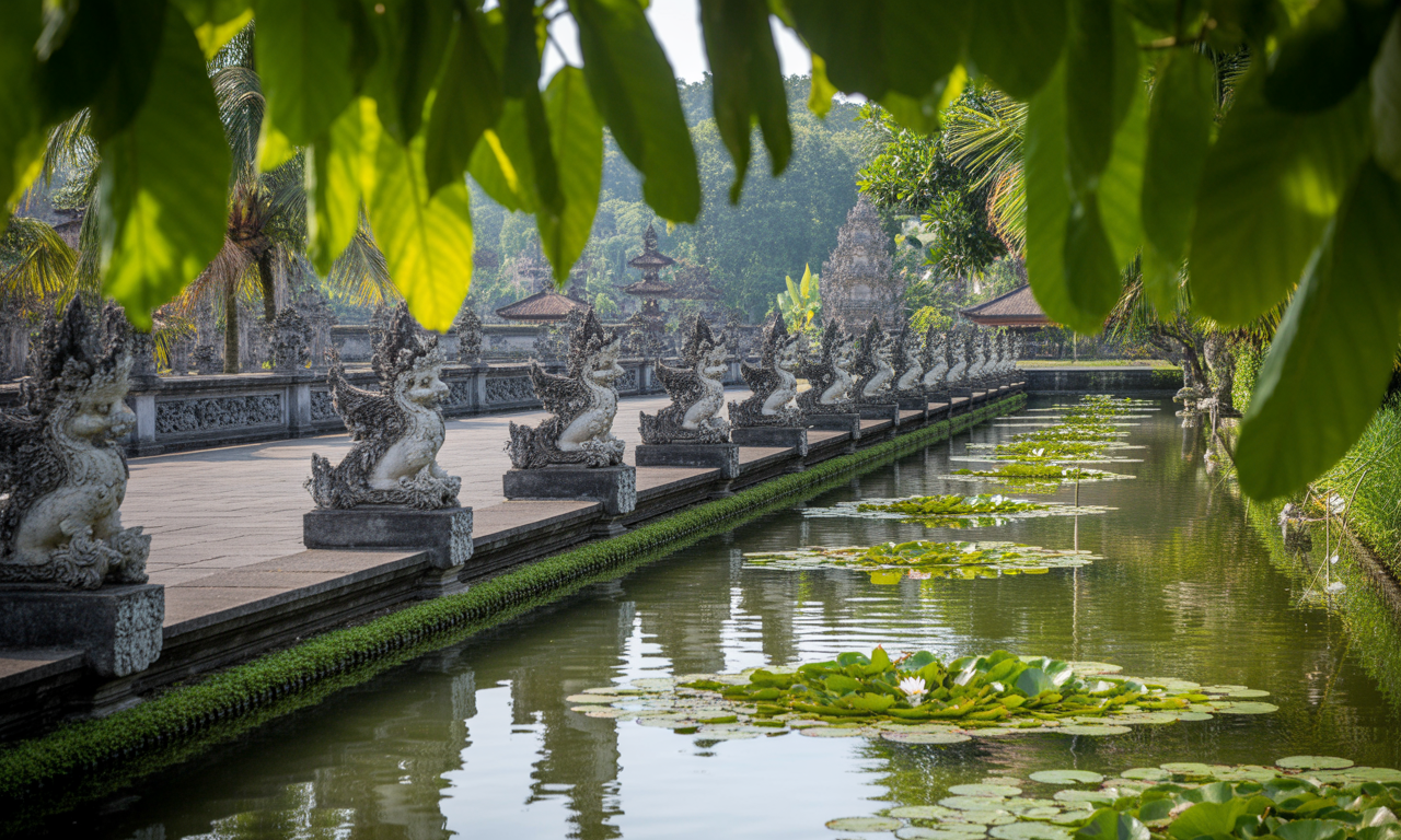 découvrez le palais de l'eau tirta gangga à bali, un jardin aquatique enchanteur offrant un havre de paix, des bassins sculptés et une ambiance sereine au cœur de l'île des dieux.