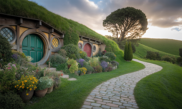 explorez le village des hobbits en nouvelle-zélande et plongez au cœur de la terre du milieu lors d'un voyage unique rempli de paysages féeriques et d'aventures magiques.