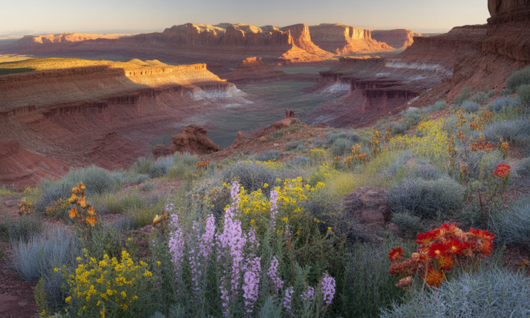 découvrez la beauté éclatante des fleurs sauvages du plateau du colorado aux états-unis, un spectacle naturel incontournable entre paysages arides et couleurs vibrantes.