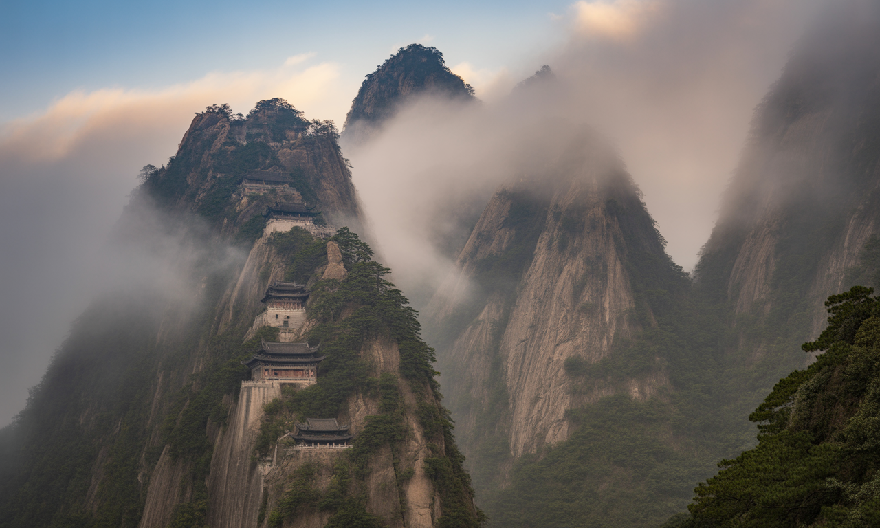 explorez les temples fascinants du mont hua shan en chine, découvrez leur histoire millénaire et profitez de paysages à couper le souffle lors de cette aventure unique.