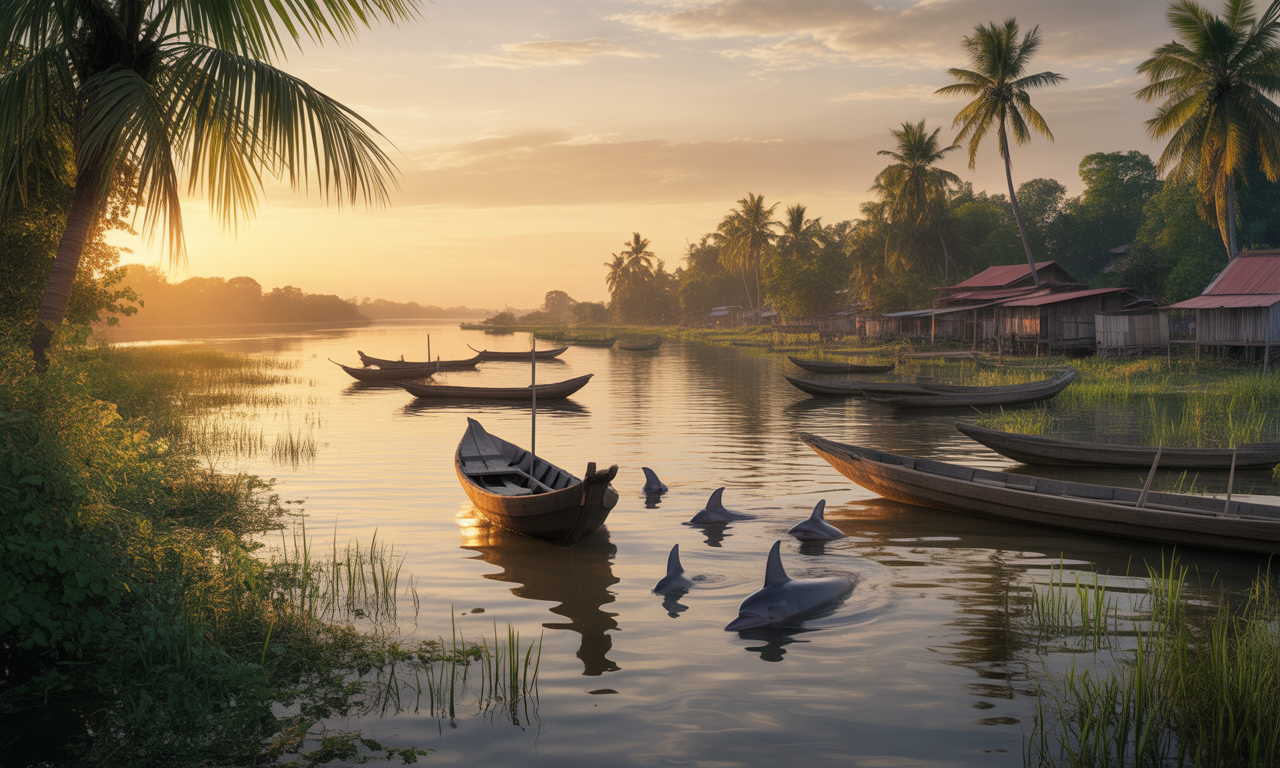 explorez kratie, la perle cachée du cambodge, et découvrez ses paysages sauvages, ses dauphins d'eau douce uniques et sa culture authentique.
