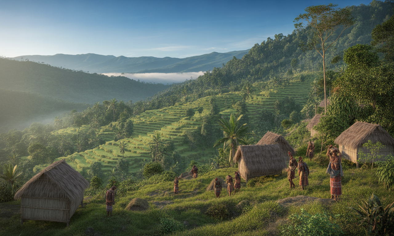 explorez la vallée de baliem en papouasie occidentale, un trésor naturel et culturel unique entre montagnes majestueuses et traditions ancestrales vibrantes.