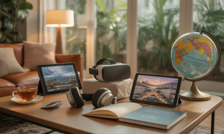 découvrez des cadeaux inspirants pour les amateurs d'évasions virtuelles, parfaits pour ceux qui ne peuvent pas voyager mais souhaitent explorer le monde depuis chez eux.