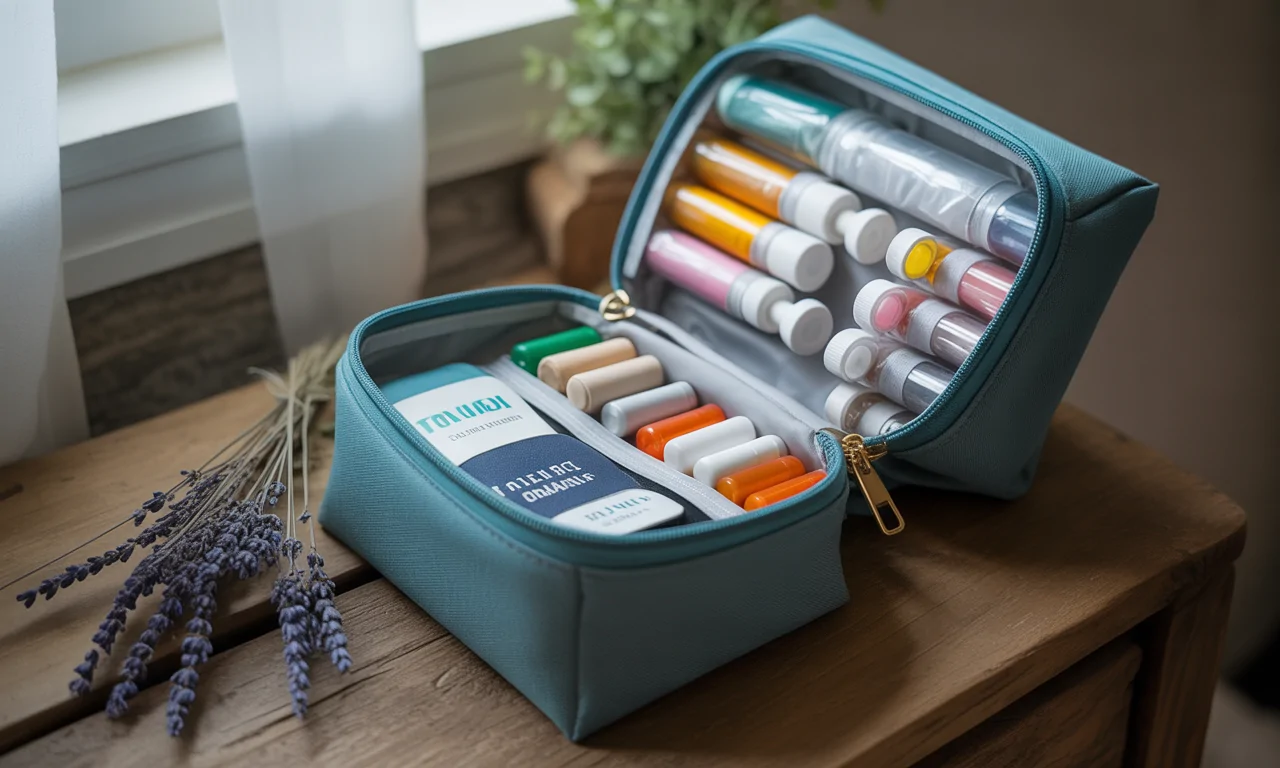 kit de premiers secours essentiel, compact et complet, idéal pour assurer votre sécurité lors de toutes vos aventures de voyage.