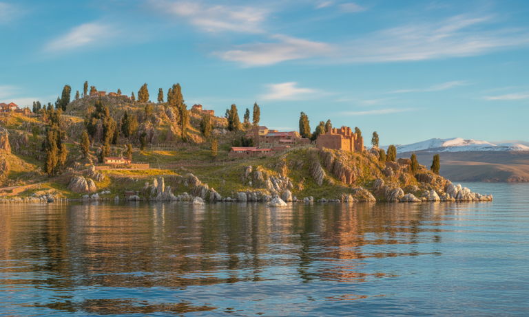 découvrez l'éblouissante isla del sol, joyau naturel du lac titicaca en bolivie, riche en histoire, paysages à couper le souffle et culture andine authentique.