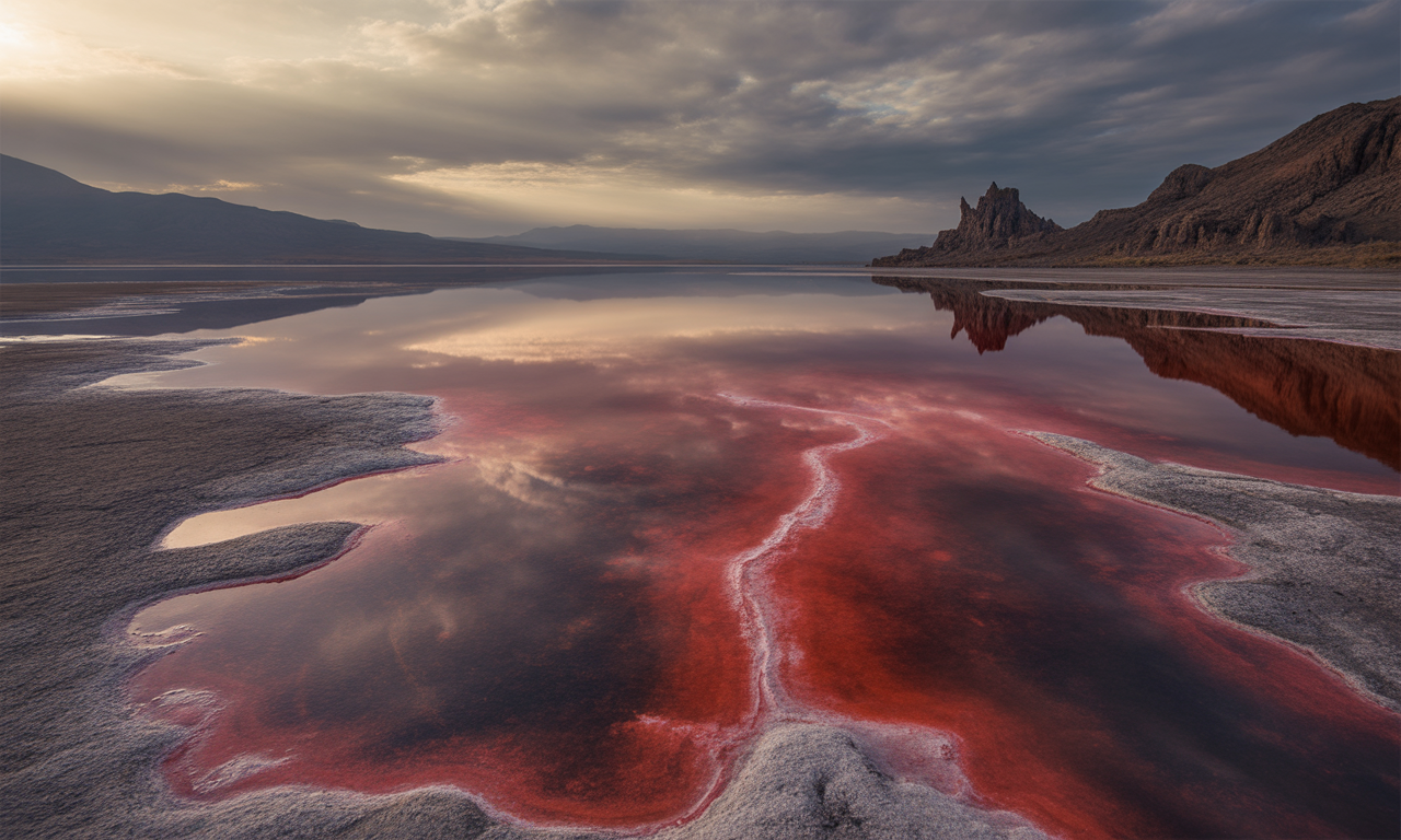 découvrez le lac natron en tanzanie, un lieu mystérieux où l'eau rouge sang et la salinité extrême créent un paysage unique et fascinant, abritant une faune exceptionnelle.