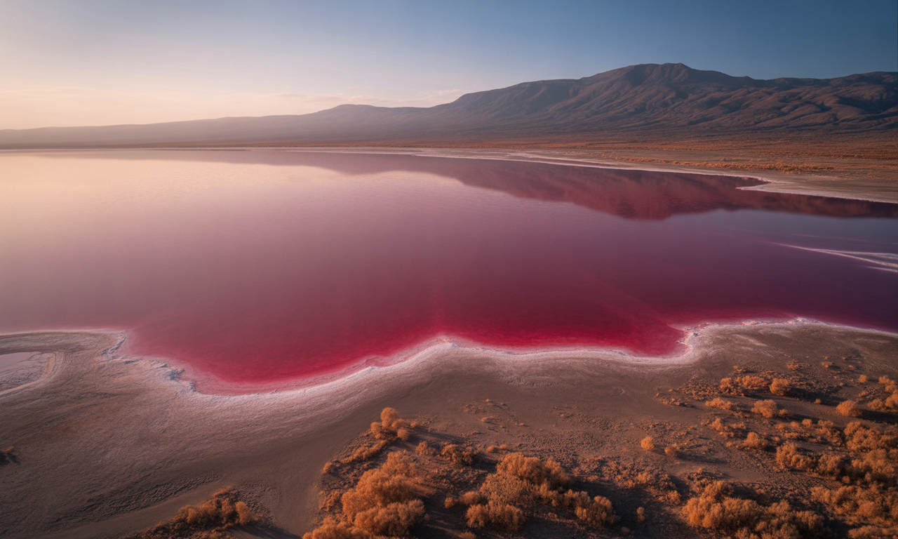 découvrez les secrets du lac natron en tanzanie, un lieu fascinant où l'eau rouge sang et la forte salinité créent un paysage unique et mystérieux.