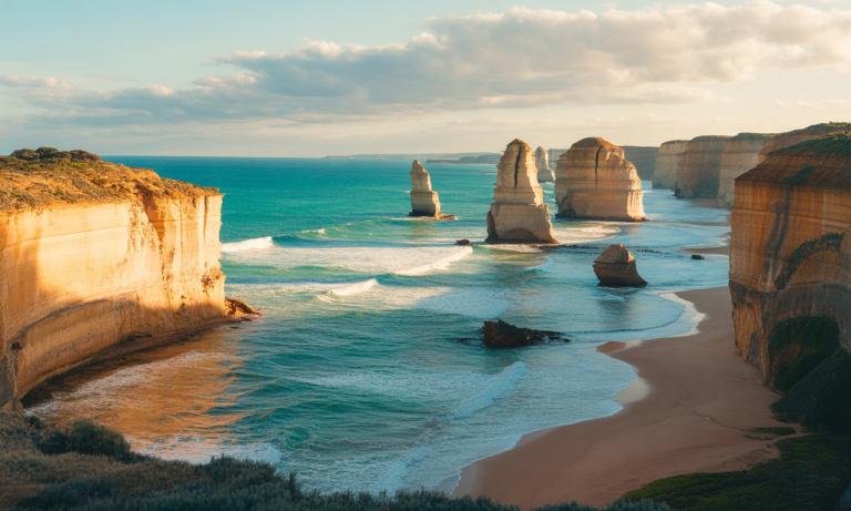 découvrez les douze apôtres, formations rocheuses emblématiques de la côte australienne, célèbres pour leur beauté spectaculaire et leur paysage marin unique.