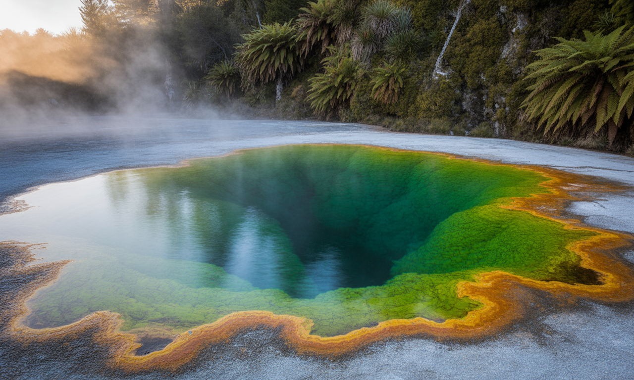 découvrez les éblouissants lacs colorés de wai-o-tapu en nouvelle-zélande, un spectacle naturel unique aux eaux aux teintes vibrantes et paysages géothermiques fascinants.