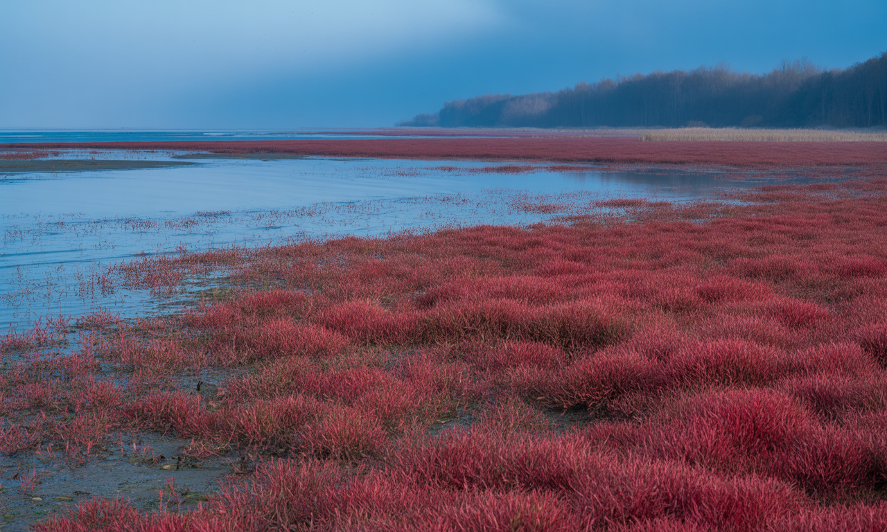découvrez la plage rouge de panjin en chine, un paysage naturel unique aux couleurs flamboyantes, véritable trésor écologique et site incontournable pour les amoureux de la nature.
